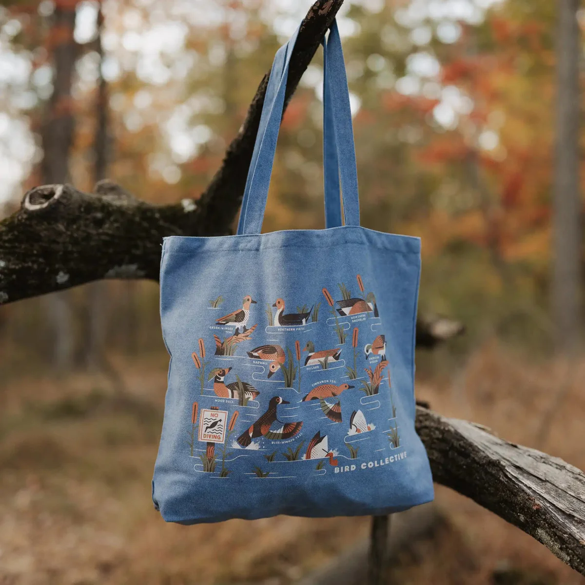 Dabbling Ducks Tote Bag - Image 4