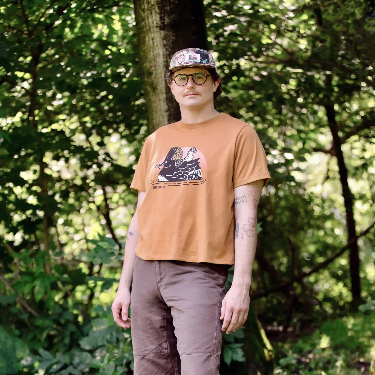 Eared Grebe Boxy Tee - Image 4