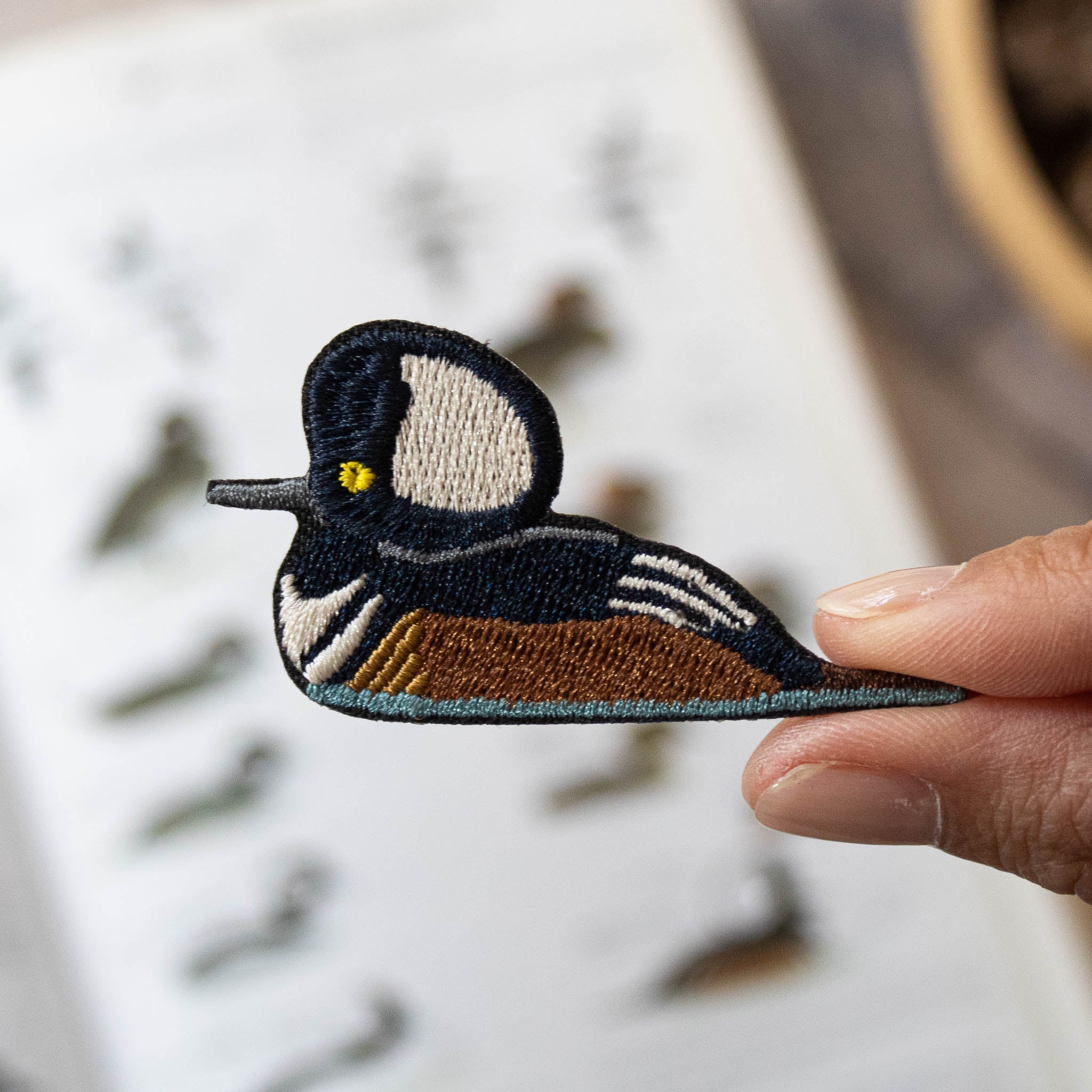 Hooded Merganser Patch - Image 3