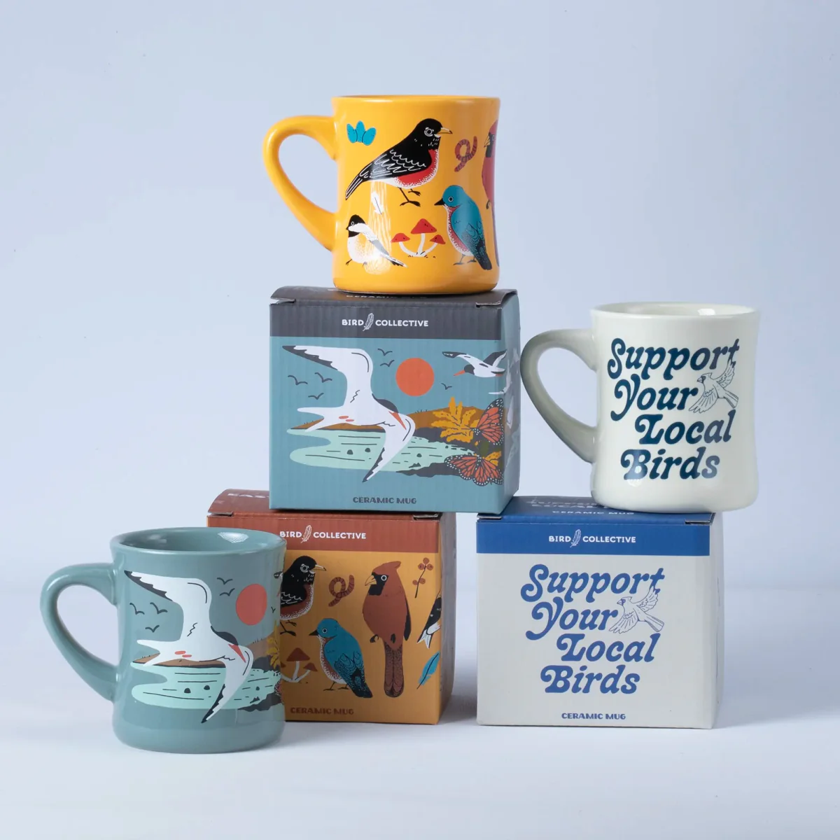 Support Your Local Birds Ceramic Mug - Image 6