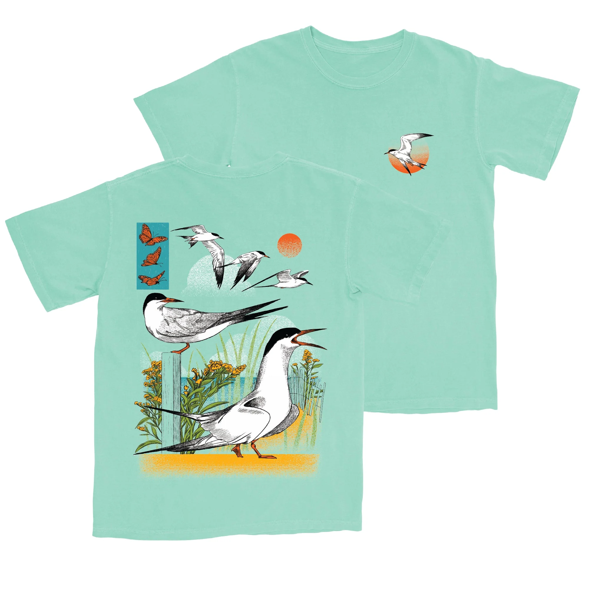 Terns of Great Gull Island Tee - Image 4